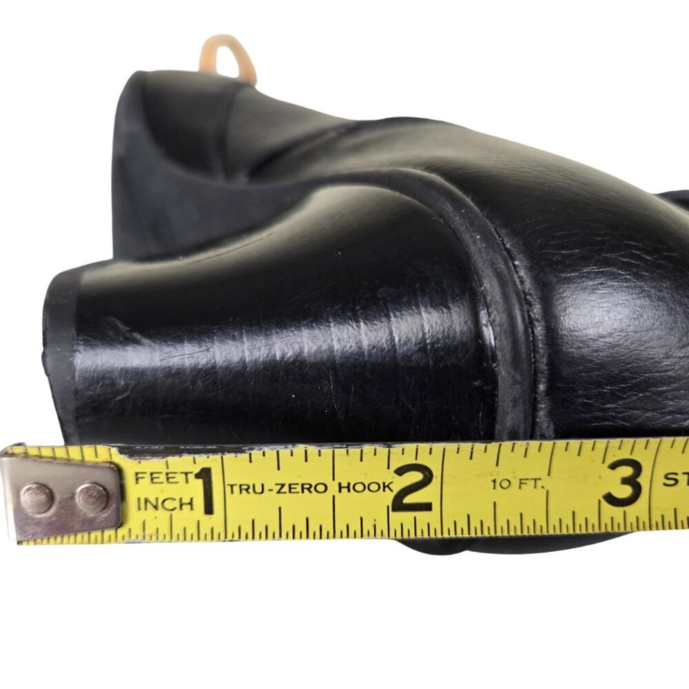 La Canadienne Tall Boots 9 Black Waterproof Leather Full Zip Very Good Condition - Picture 13 of 16